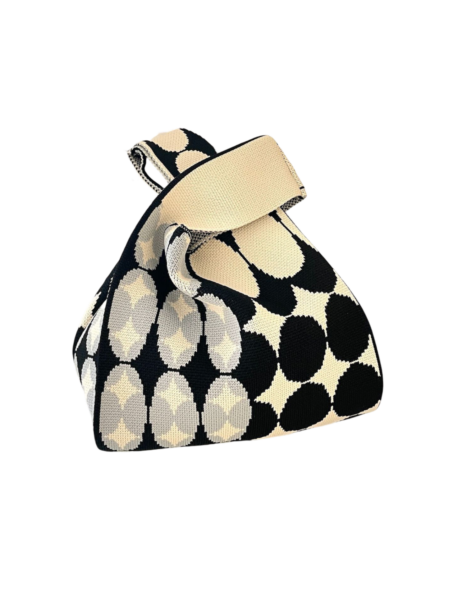Handmade Knit tote bag