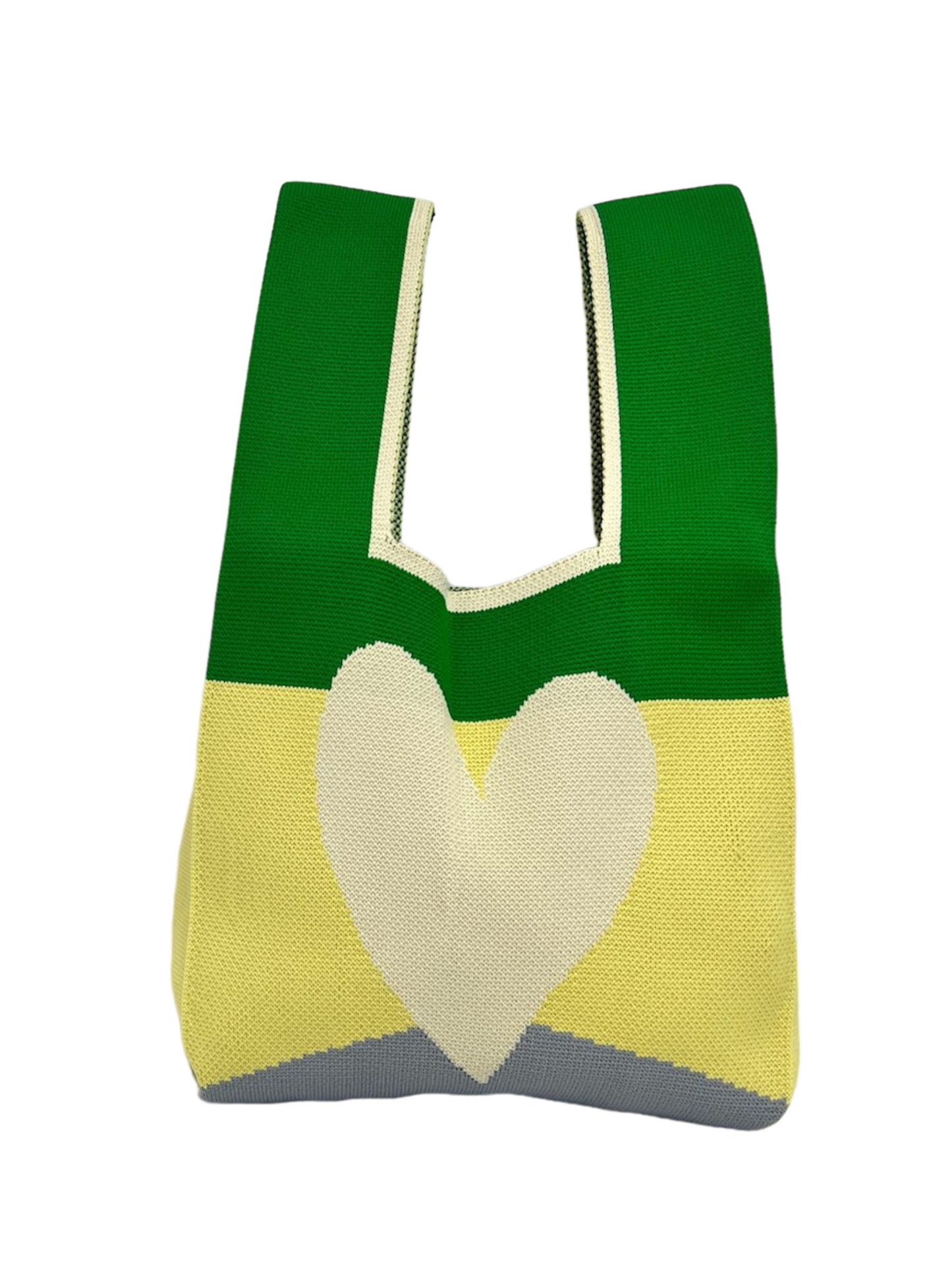 Handmade Knit tote bag