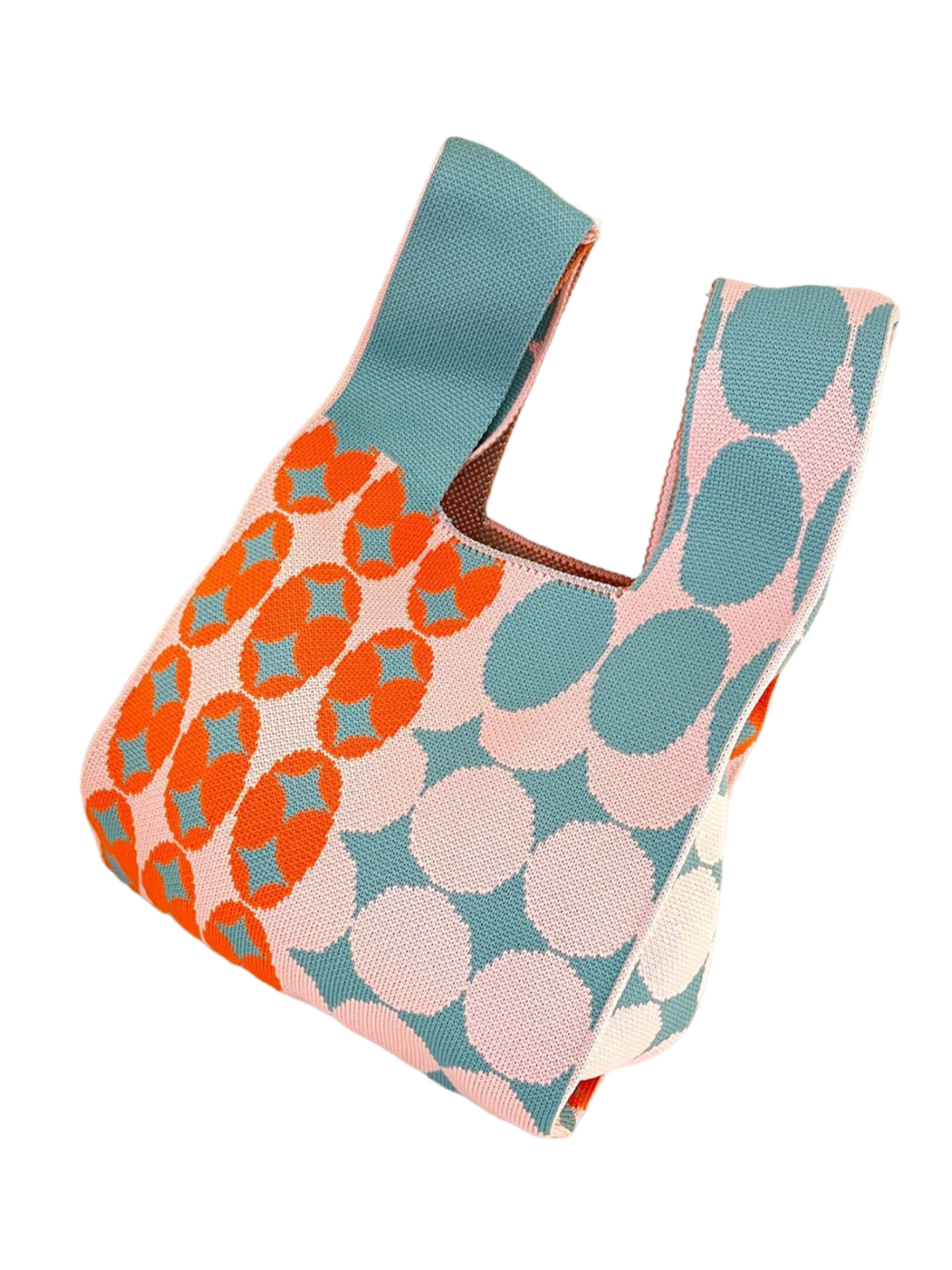Handmade Knit tote bag