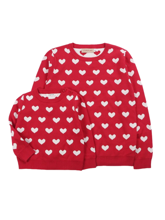 I heart you pullover (Last one/ Size XL)