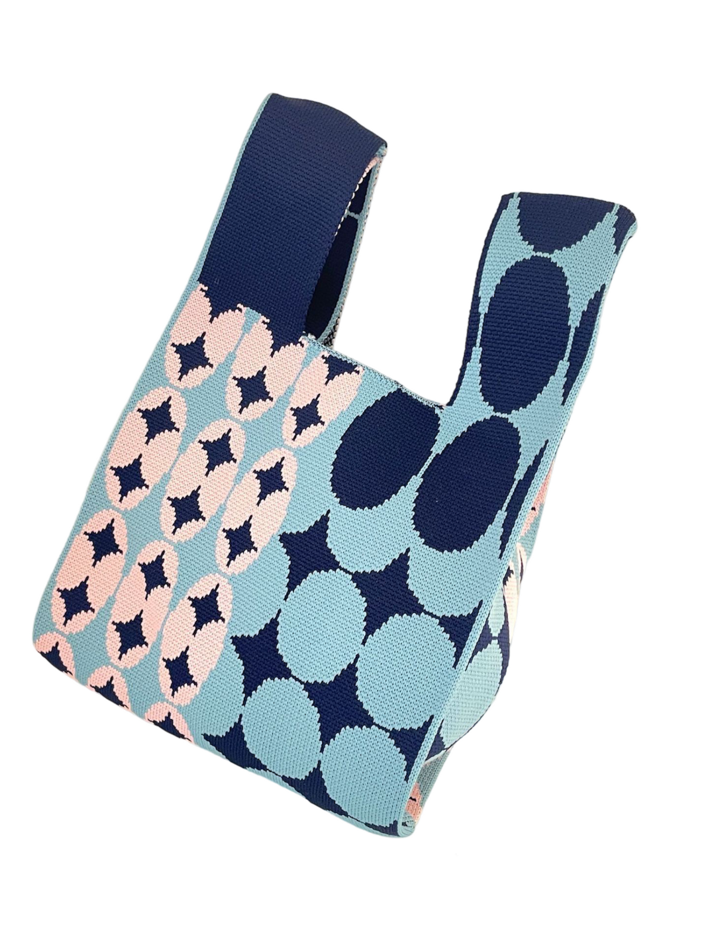 Handmade Knit tote bag