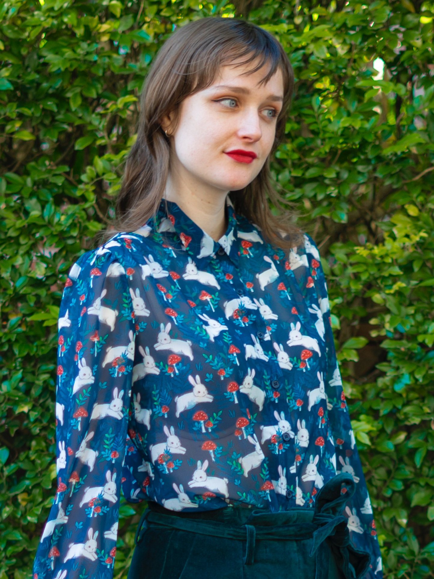 Just a girl who loves rabbits top