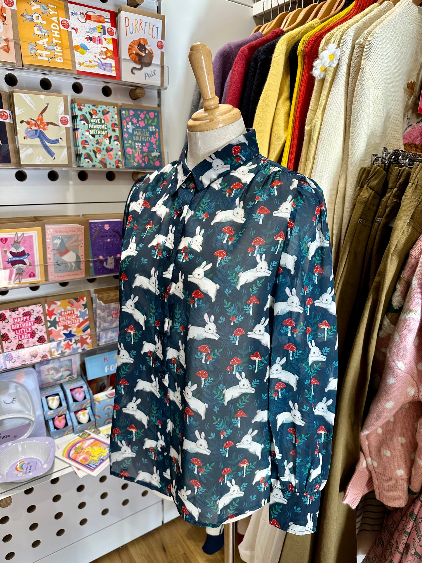 Just a girl who loves rabbits top