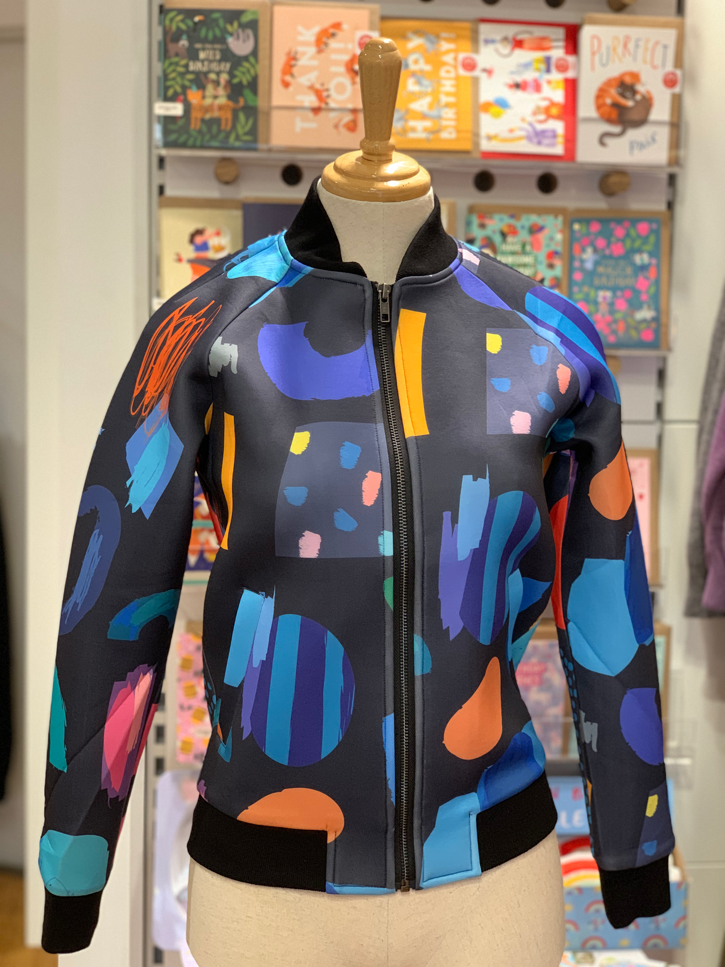 Willow Bomber Jacket - abstract