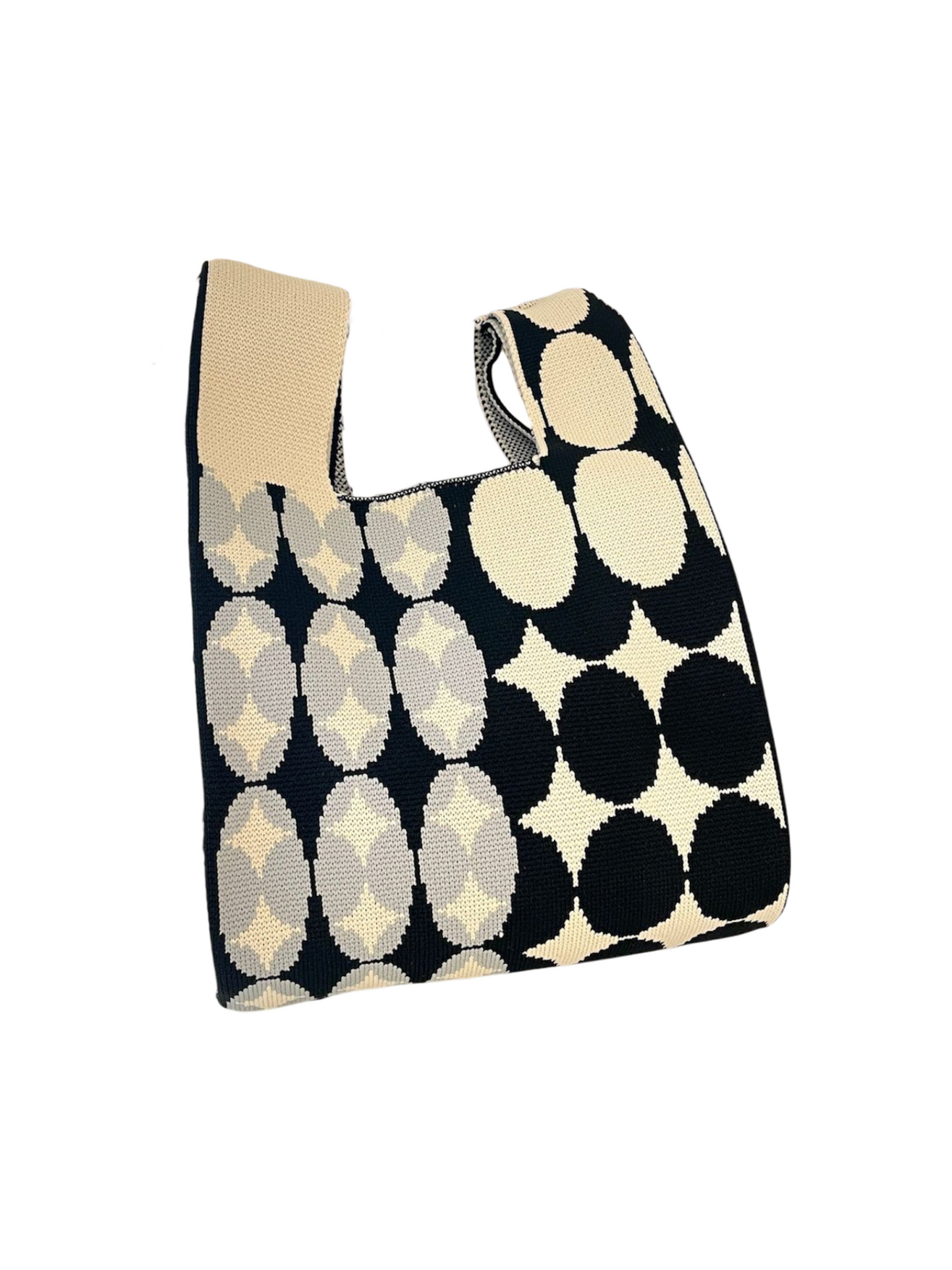 Handmade Knit tote bag