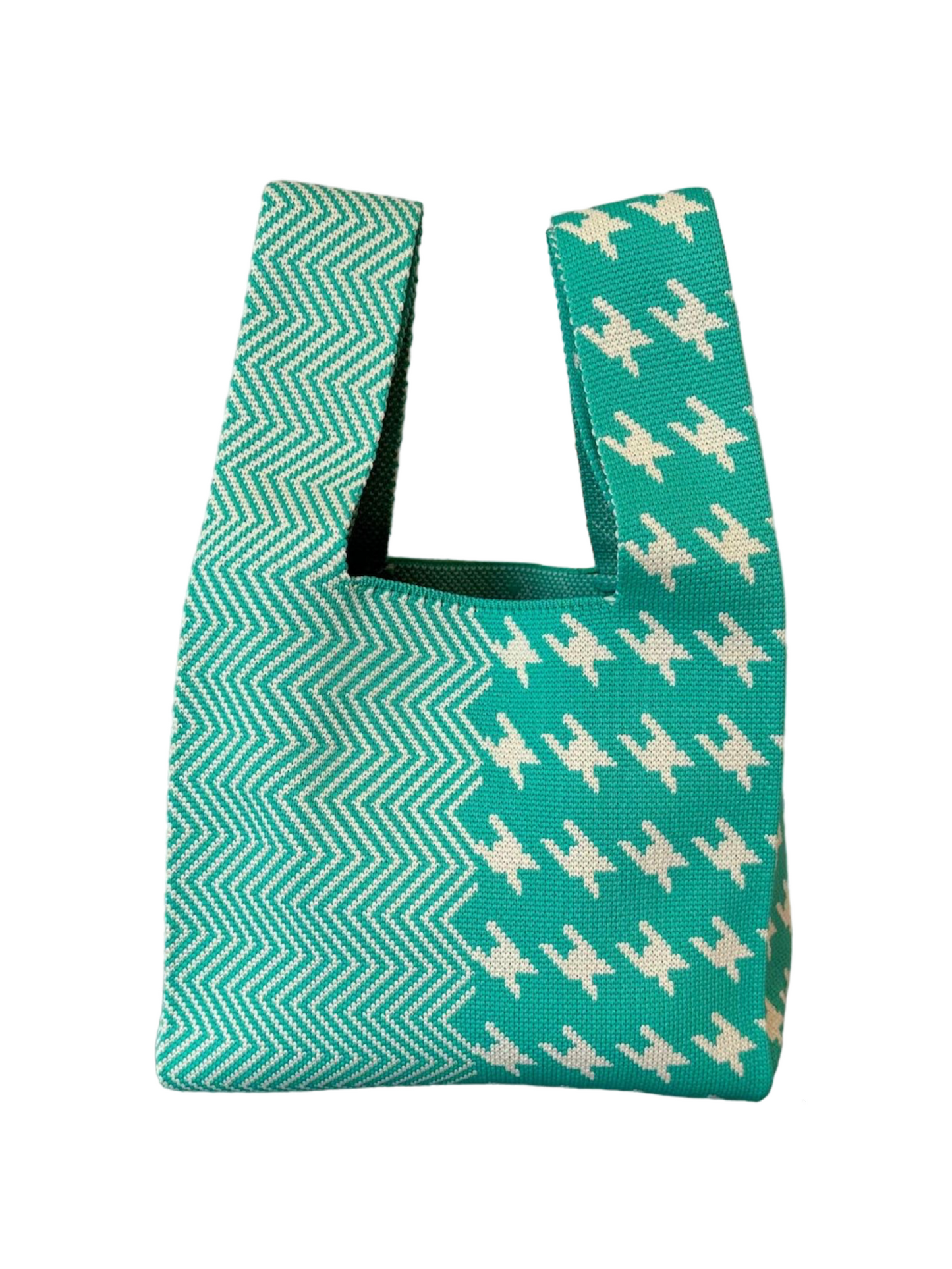 Handmade Knit tote bag