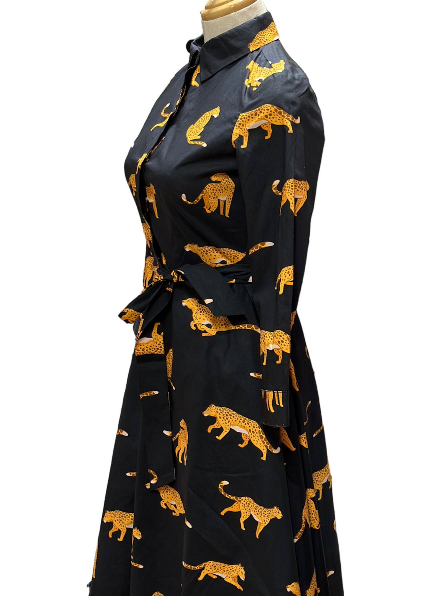Sophia Dress - Leopard