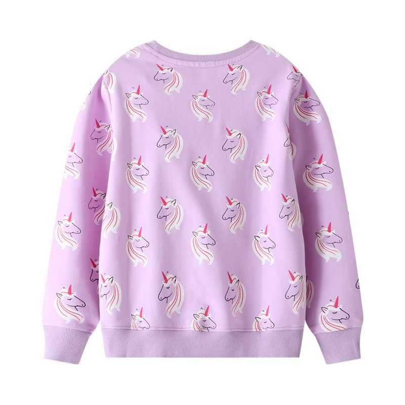 Purple Unicorns pullover (Last one/ 2 yrs old)
