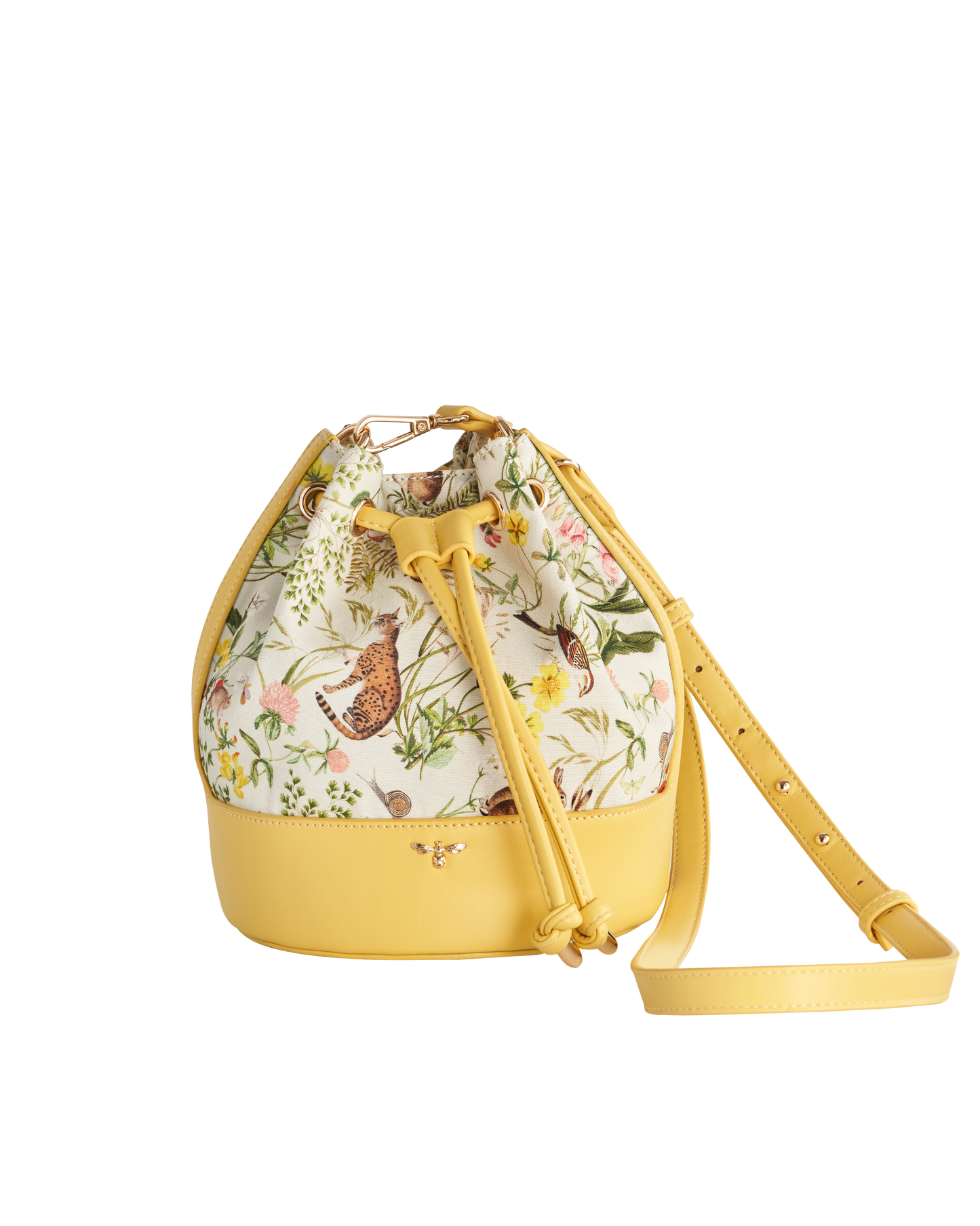 Meadow Creatures Marshmellow Yellow Bucket Bag