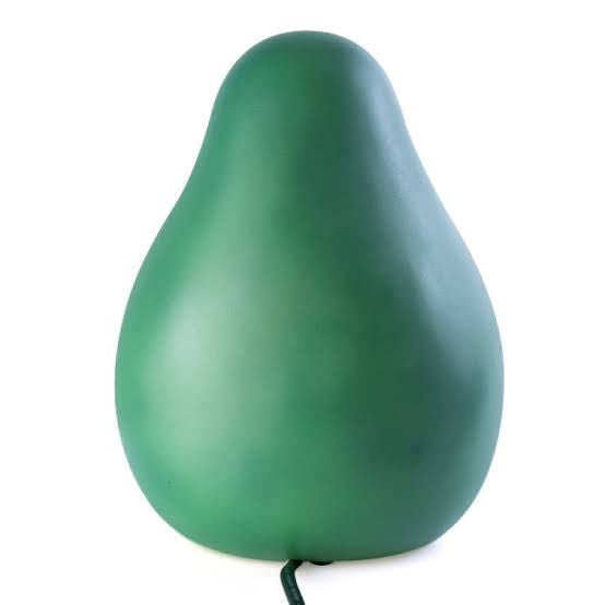 Table lamp avocado (Newtown Pickup Only)