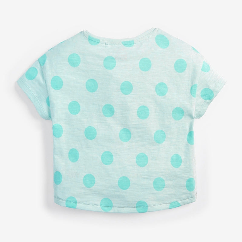 Soda pom pom cotton tee kids (Low in stock / 3&7 yrs old)