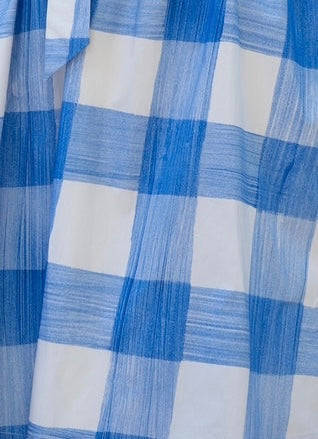 Camila Skirt - Blue plaid (Last Size/ size 6)