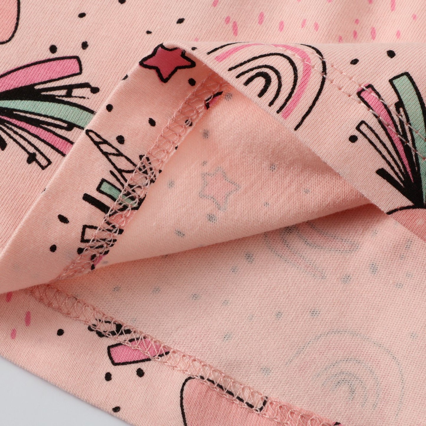 Pink unicorn cotton girls dress (Low in Stock/ 4 & 6 yrs old)