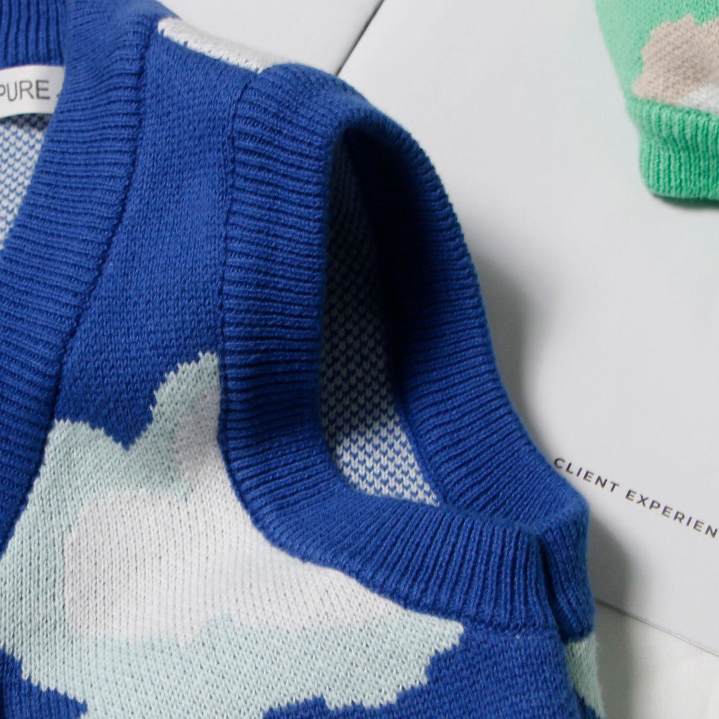 The clouds kids vest (Low in stock/ 5&6 yrs old)