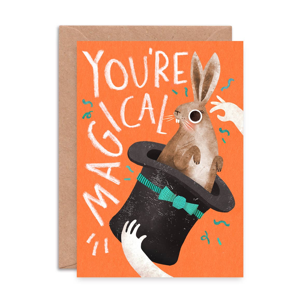 You’re Magical Rabbit Single Greeting Card