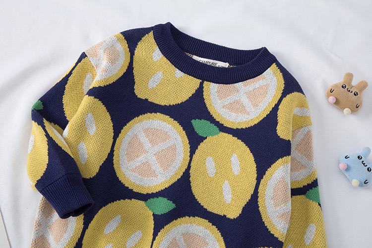Lemon kids pullover (Last one/ 5 yrs old)