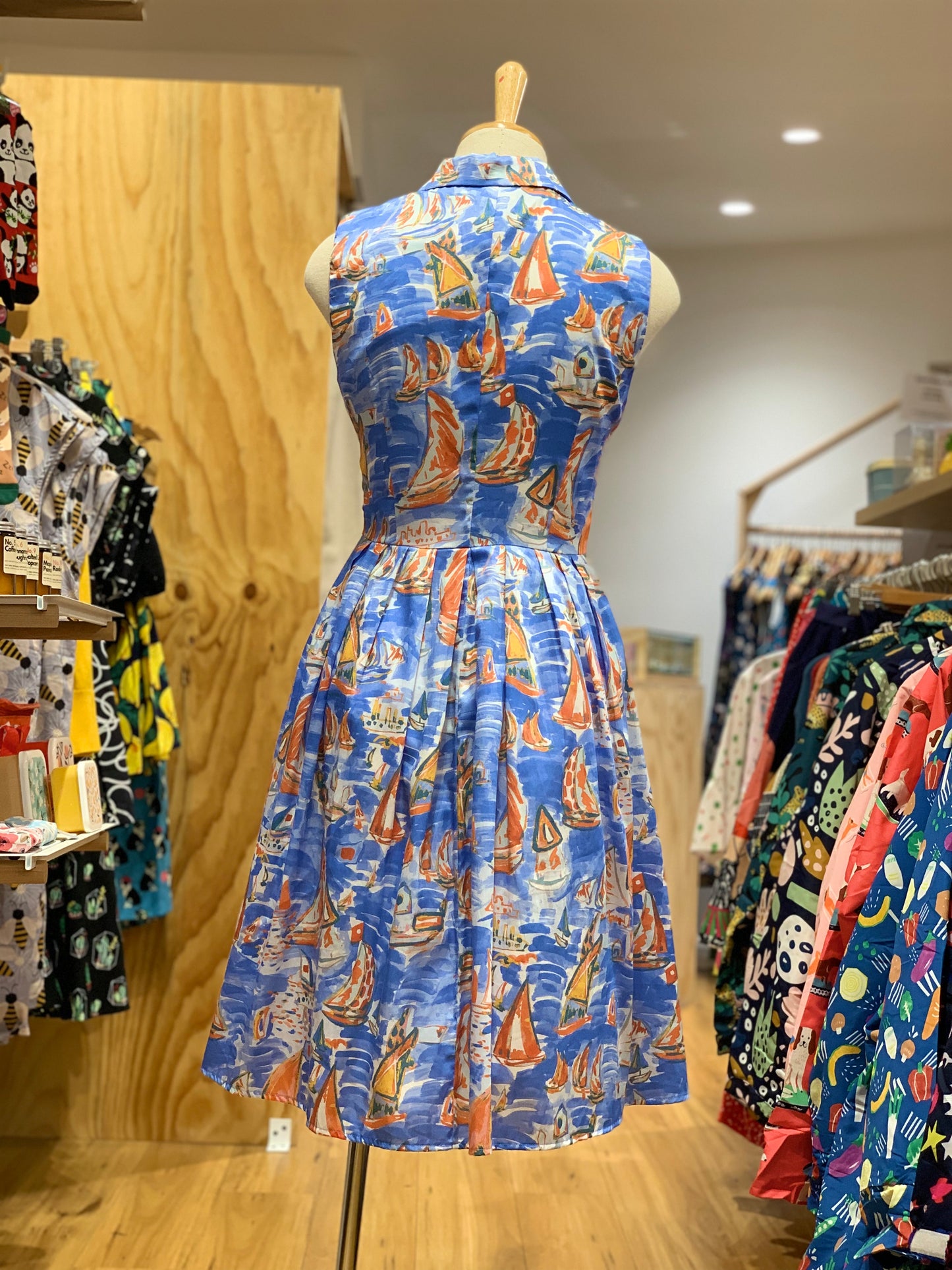Grandma’s Attic Dress - Sea life (last size 8)
