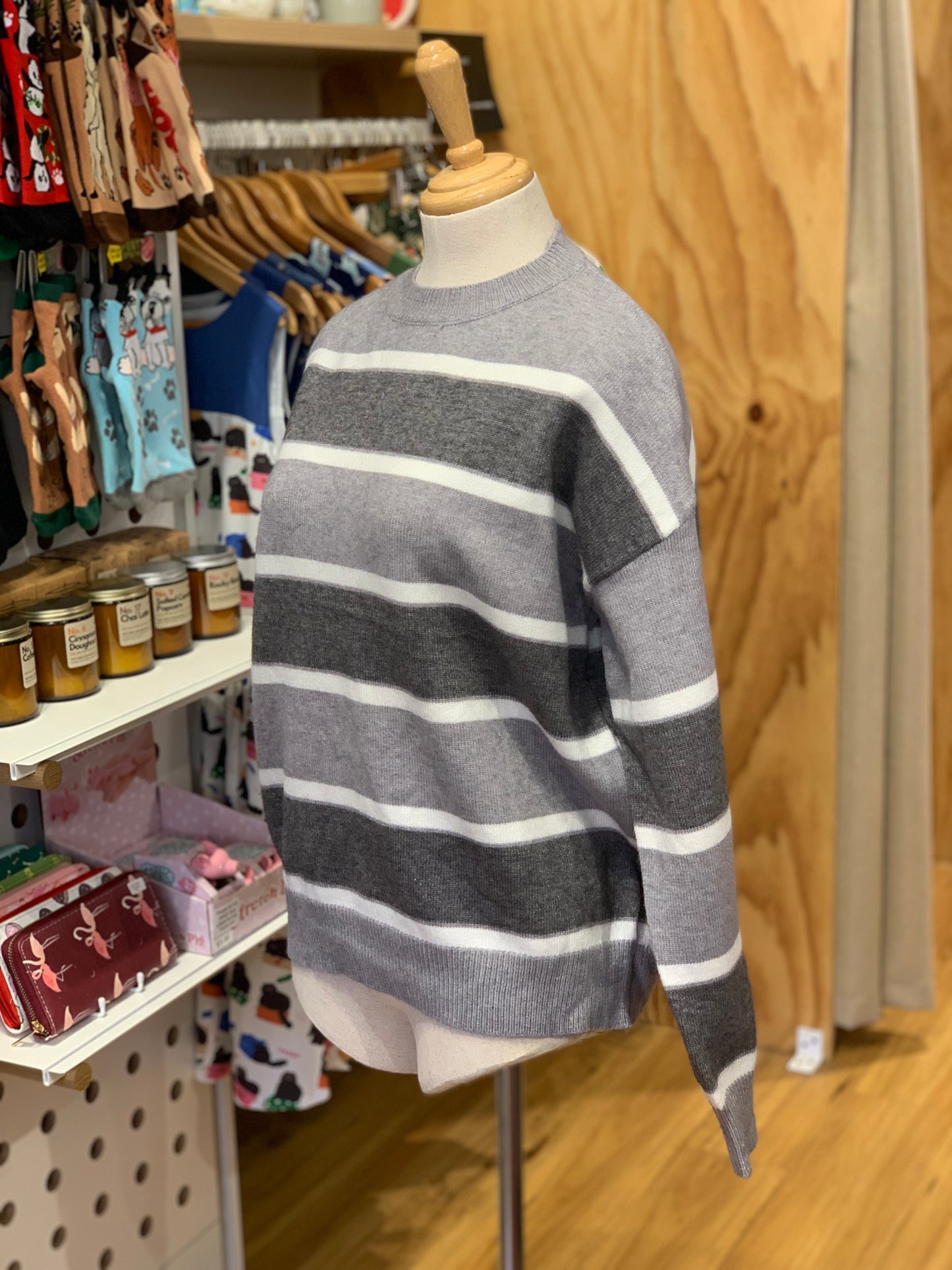 Striped pullover