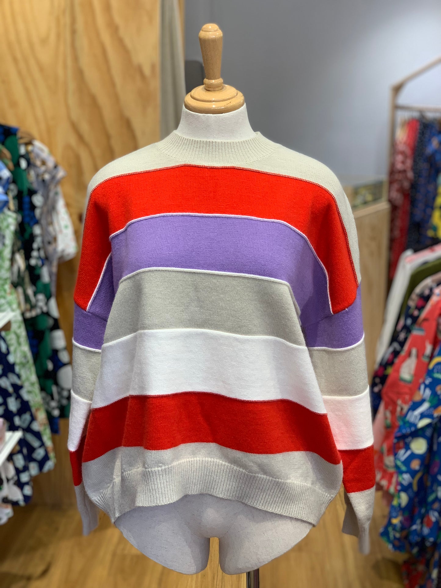 Striped pullover