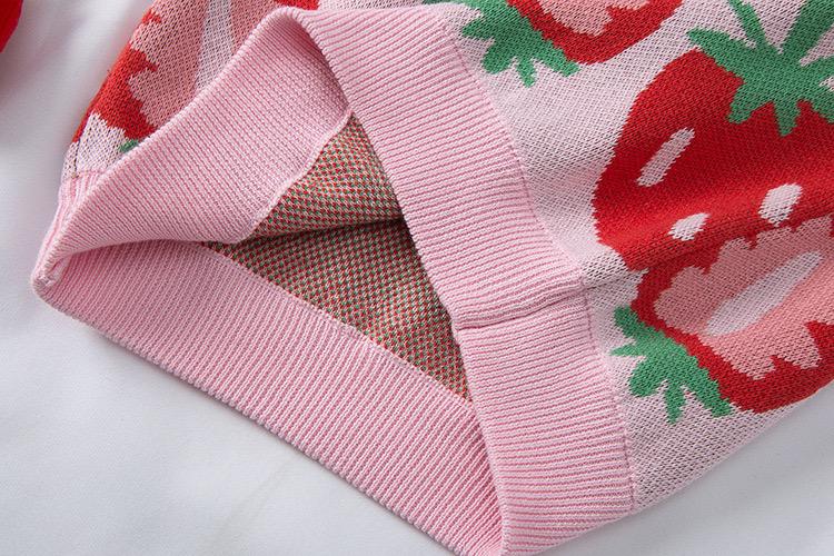 Strawberry kids pullover