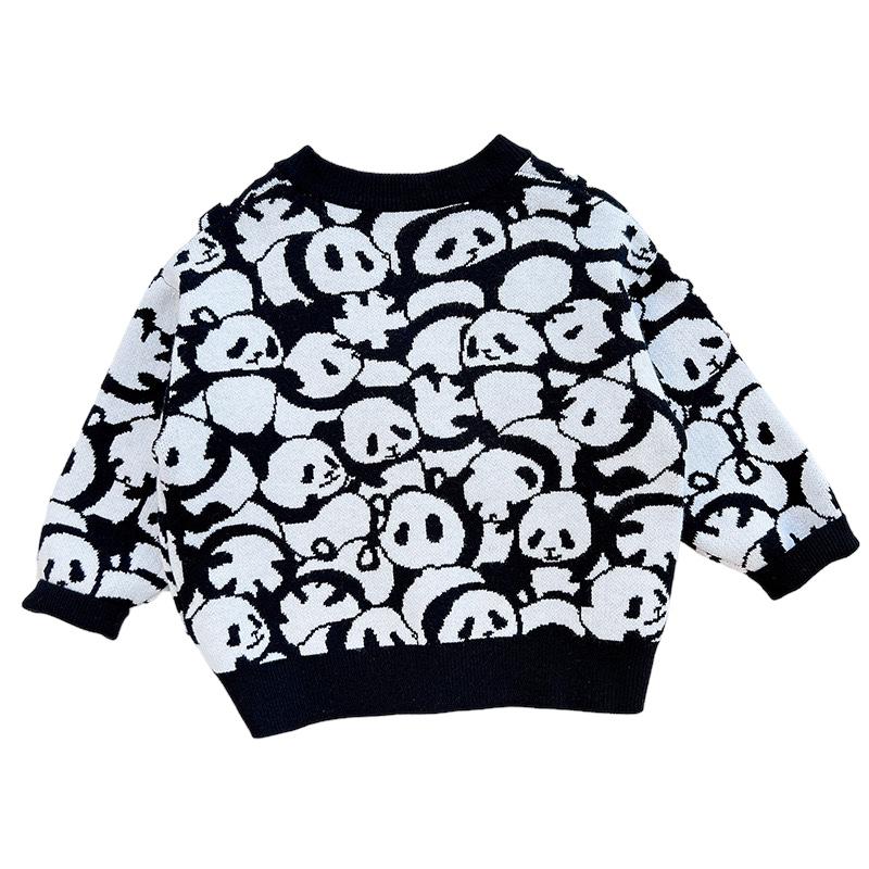 Panda everywhere kids cardigan (Low in stock / 2-3 yrs old & 5-6 yrs old)