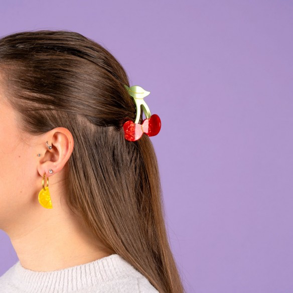 Coucou Suzette Cherry Hair Claw