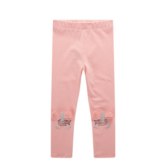 Pink unicorn  kids legging (Last one /7 yrs old only)