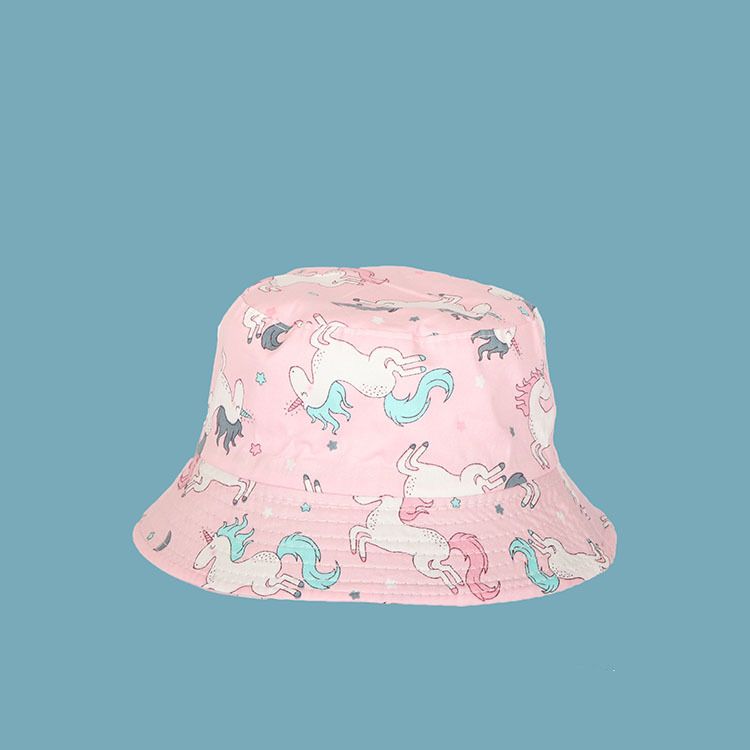 Kids unicorn bucket hat