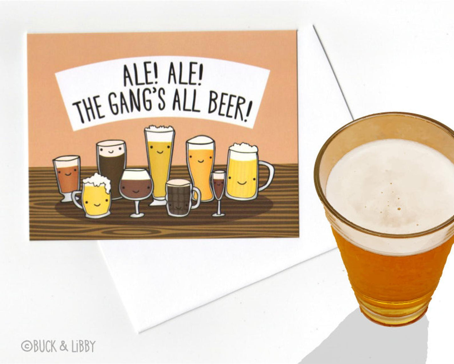 Buck and Libby cards