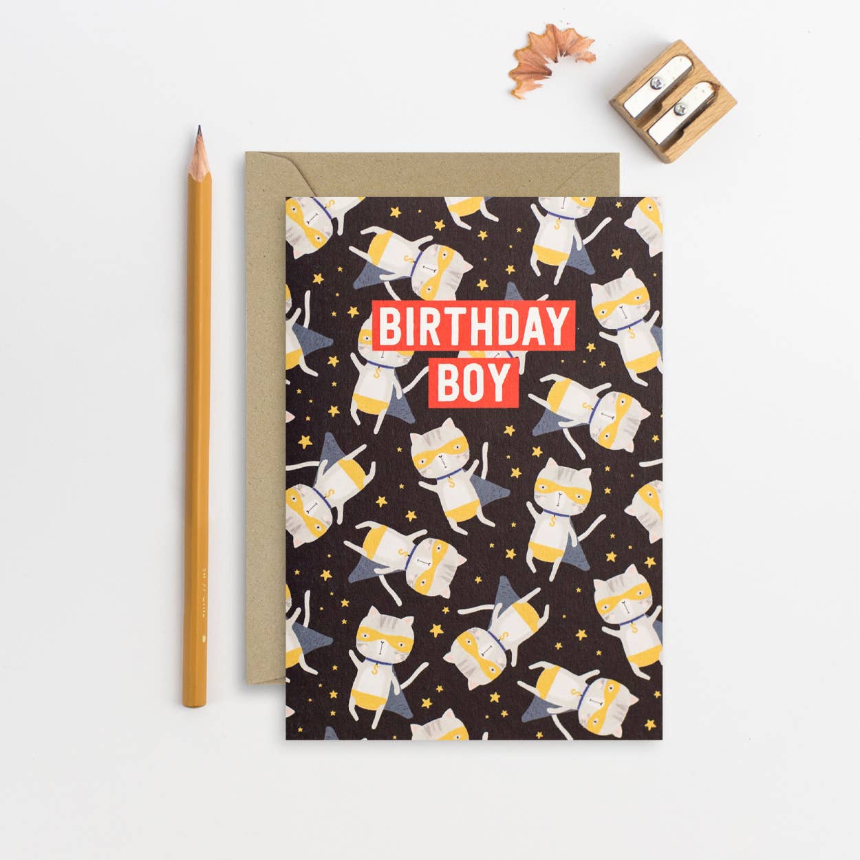 Birthday Boy Card | Birthday Card | Superhero Card For Kids