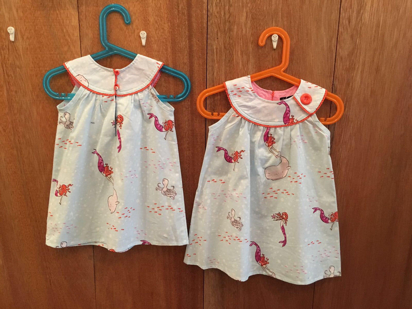 Blondie Kid Girl Dress - Mermaid (Low in Stock/ 4&5 yrs old)