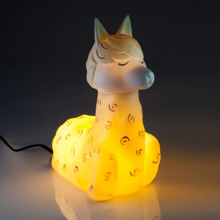 Table lamp alpaca (Newtown Pickup Only)