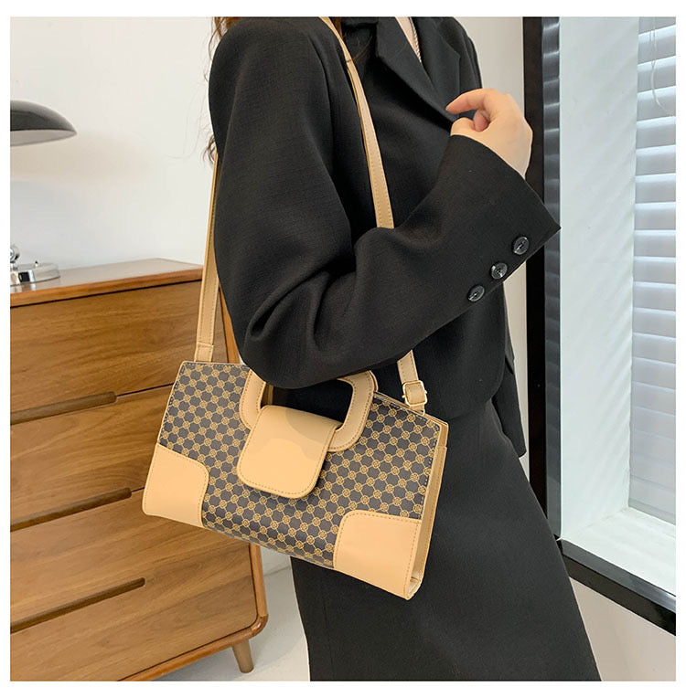 Geometric patterns cross shoulder/ clutch Bag