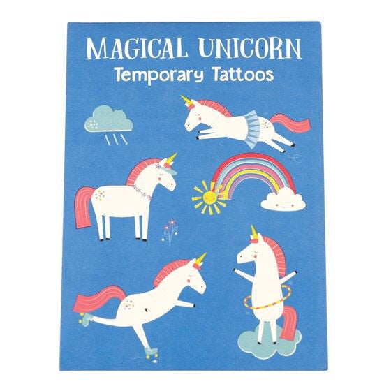 Temporary tattoo- unicorn