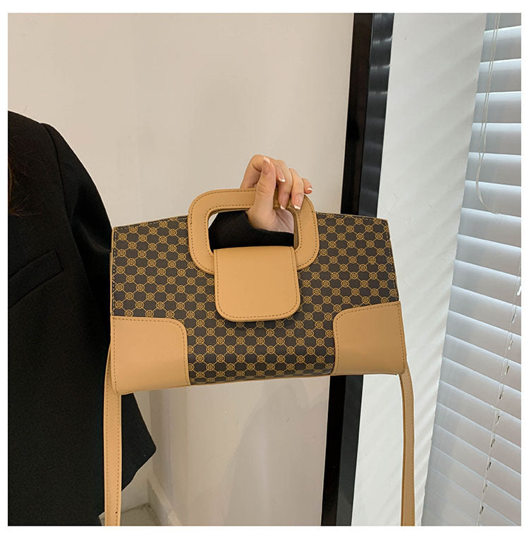 Geometric patterns cross shoulder/ clutch Bag