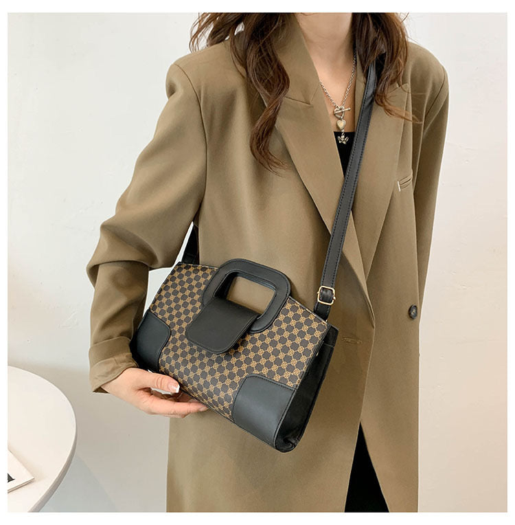 Geometric patterns cross shoulder/ clutch Bag