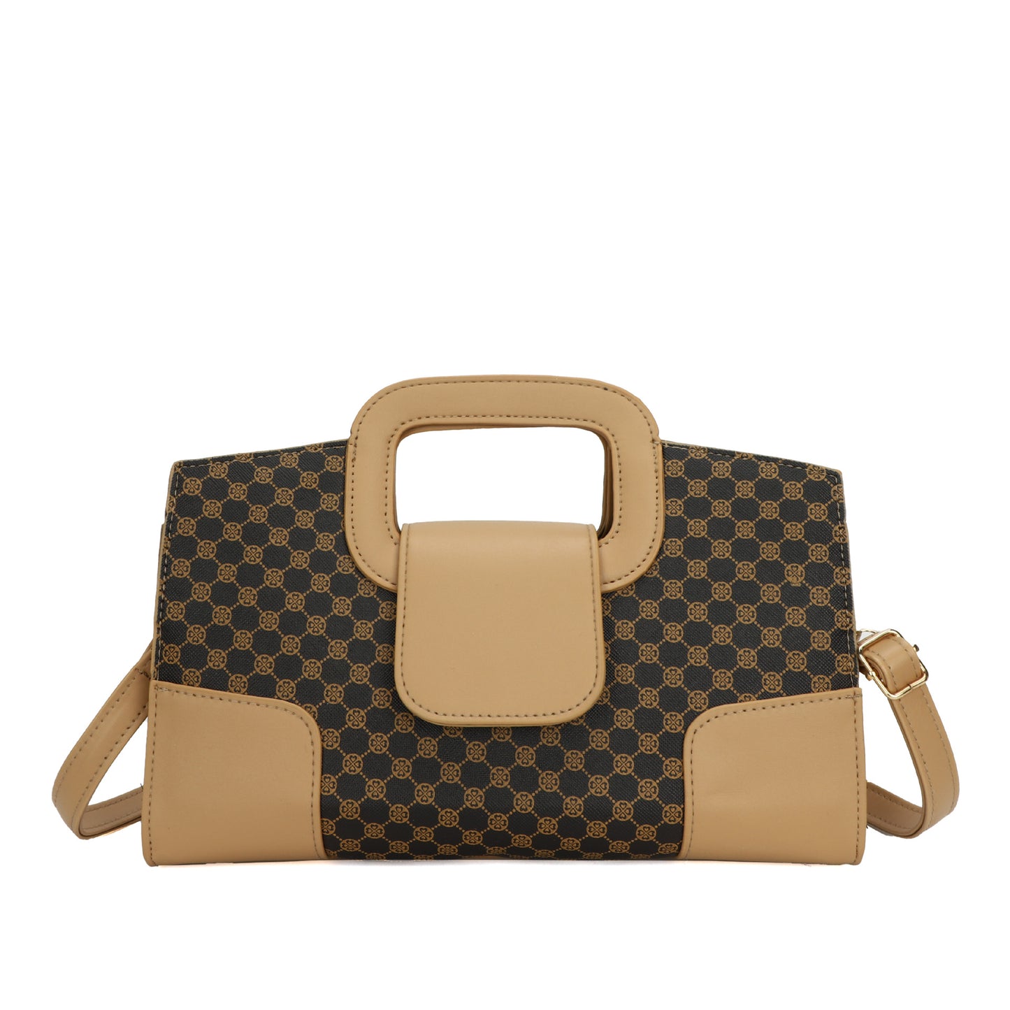 Geometric patterns cross shoulder/ clutch Bag