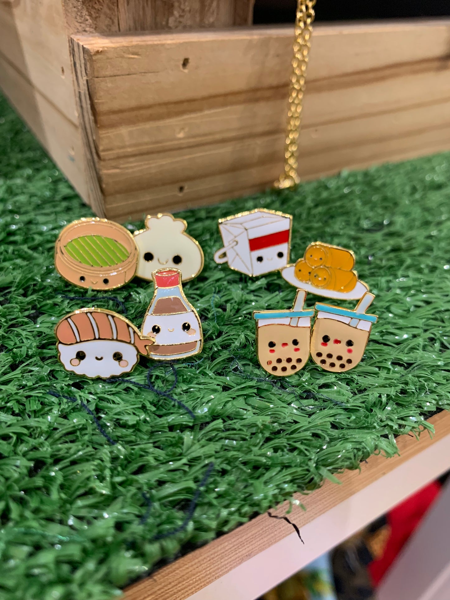 Sushi & Soy Sauce Earring