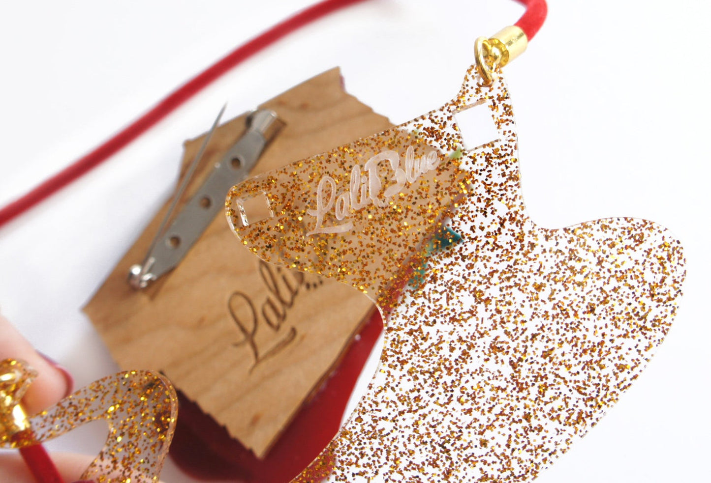 The Wizard of Oz Necklace Brooch by Laliblue