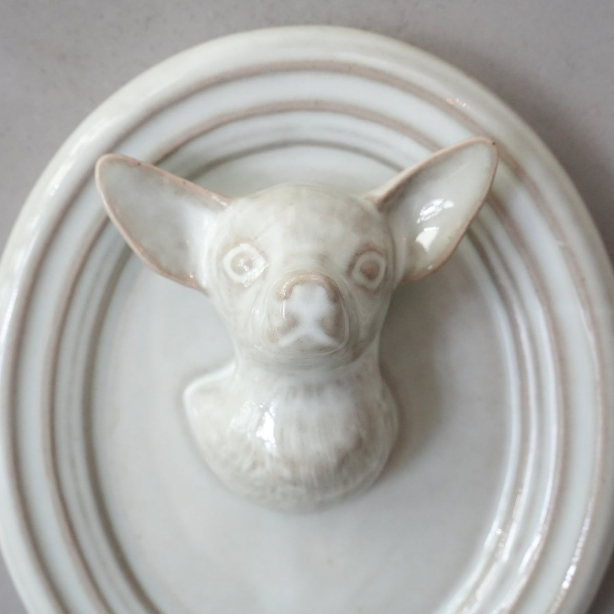 Chihuahua Ceramic Trophy