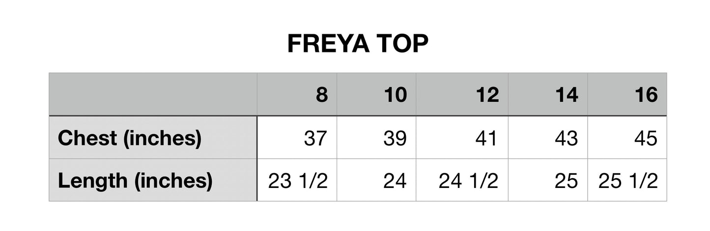 Freya Top - seagulls