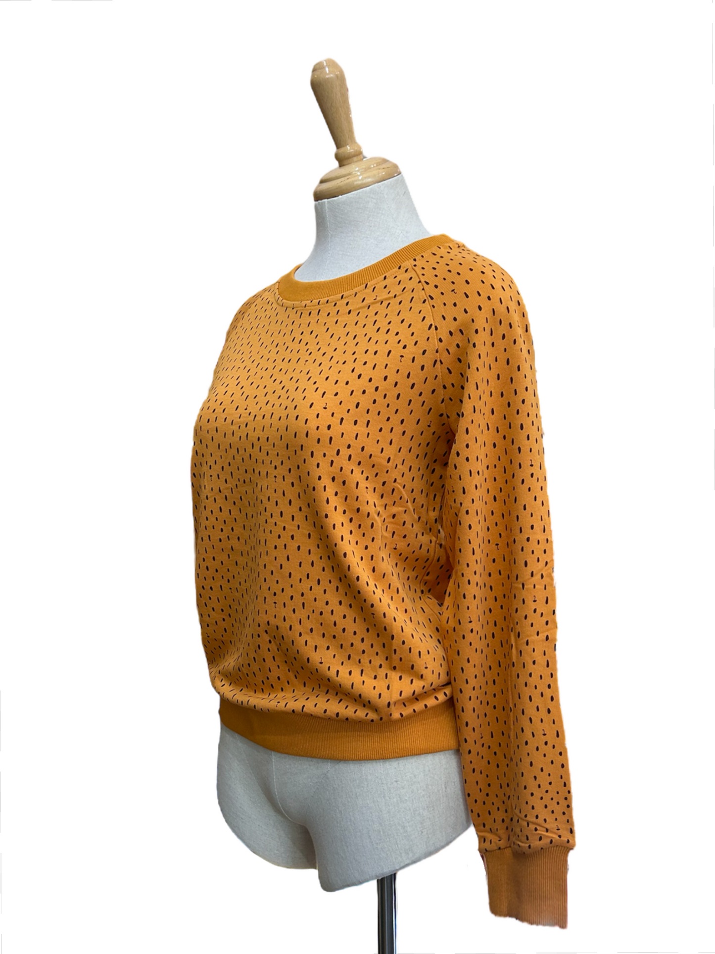 Amanda Sweater - abstract raindrops