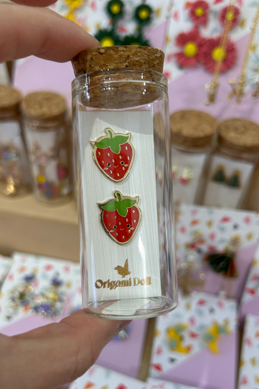 Strawberry earring