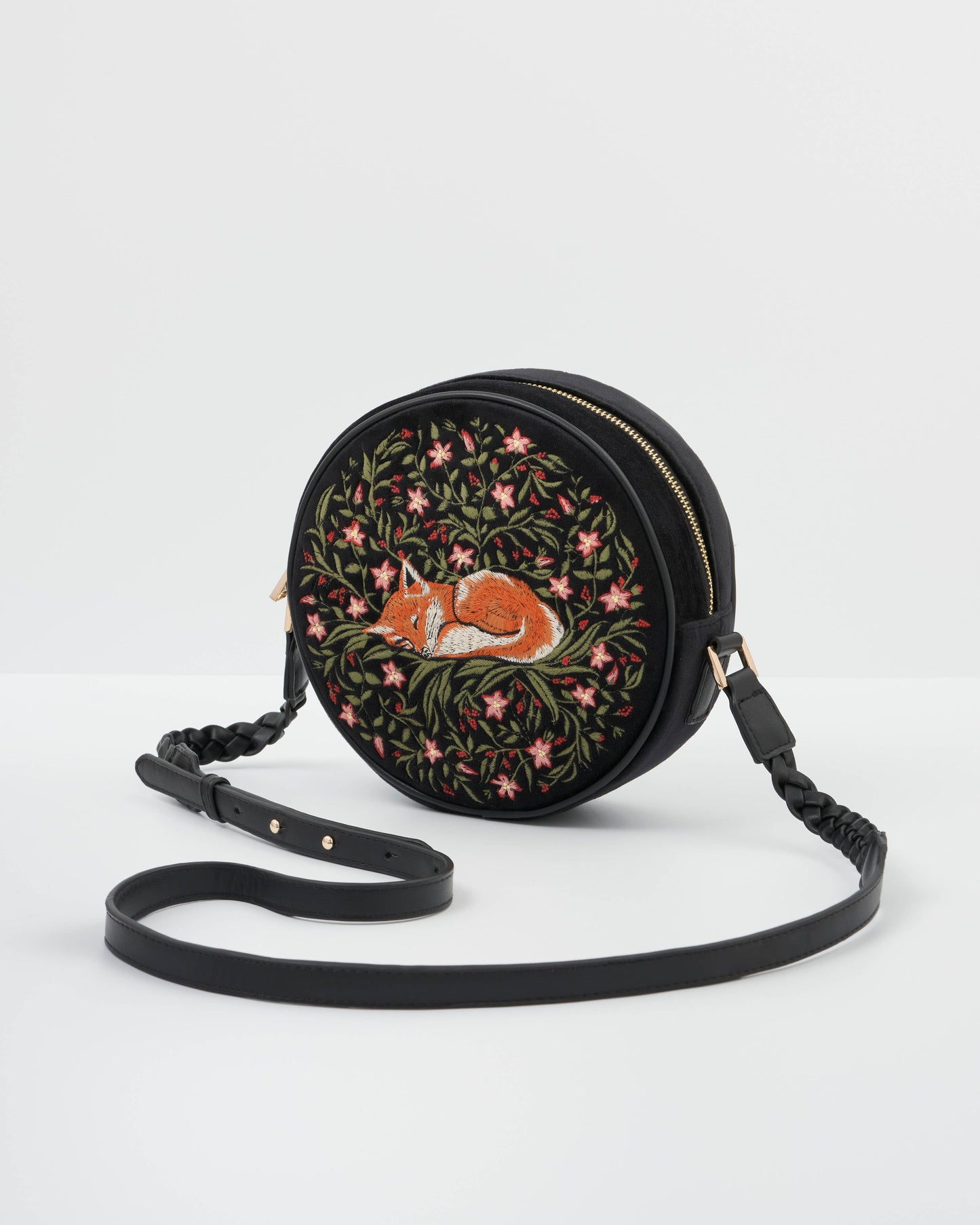 FABLE Sleepy Fox Circle Purse
