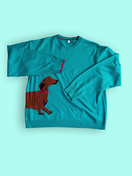Dachshund Knit Pullover