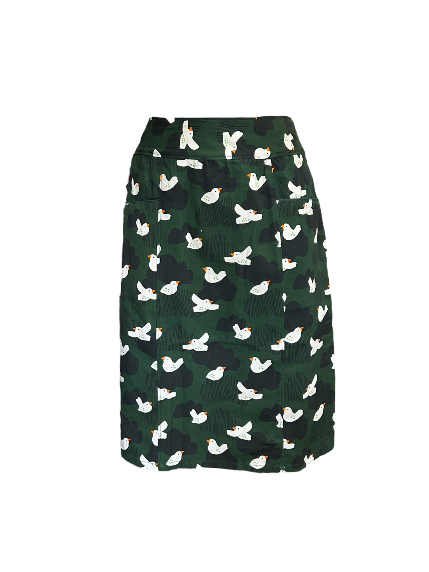 Farmer's Market Skirt - Bird (only size 6 & 16)