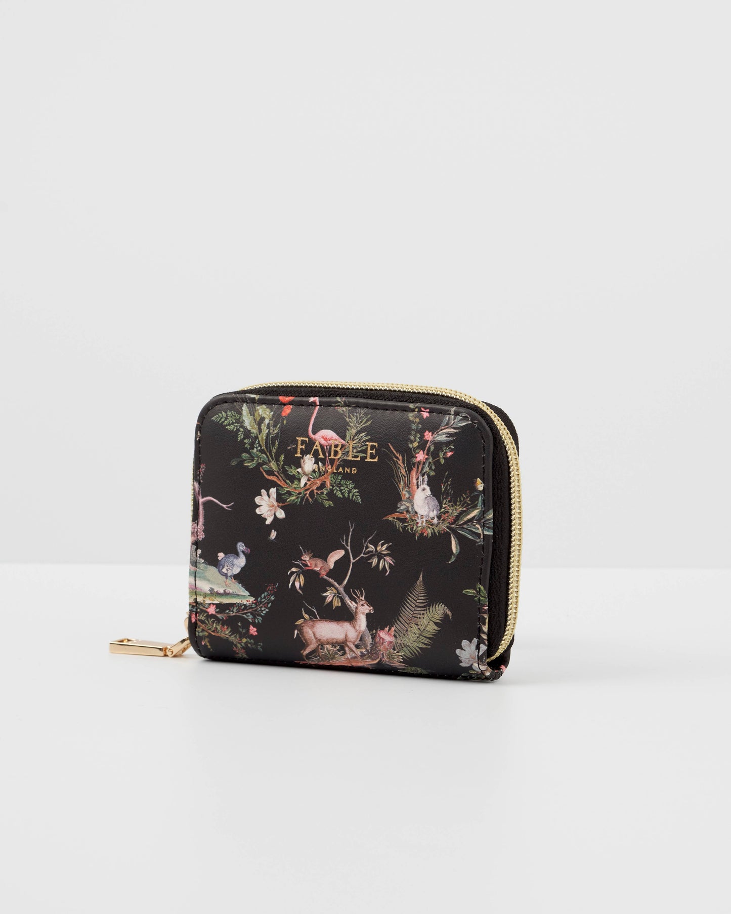 FABLE Wonderland Black Small Wallet