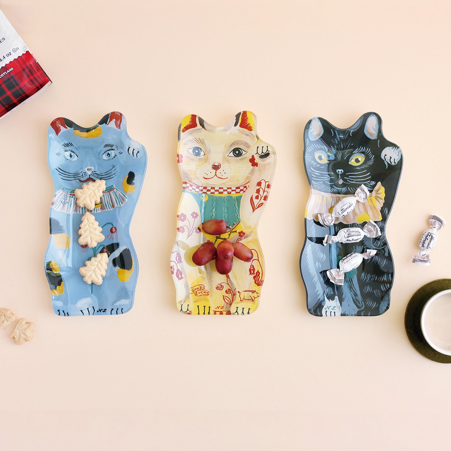Nathalie Lete Glass Lucky cat Pre-order – shipping on March 18th March