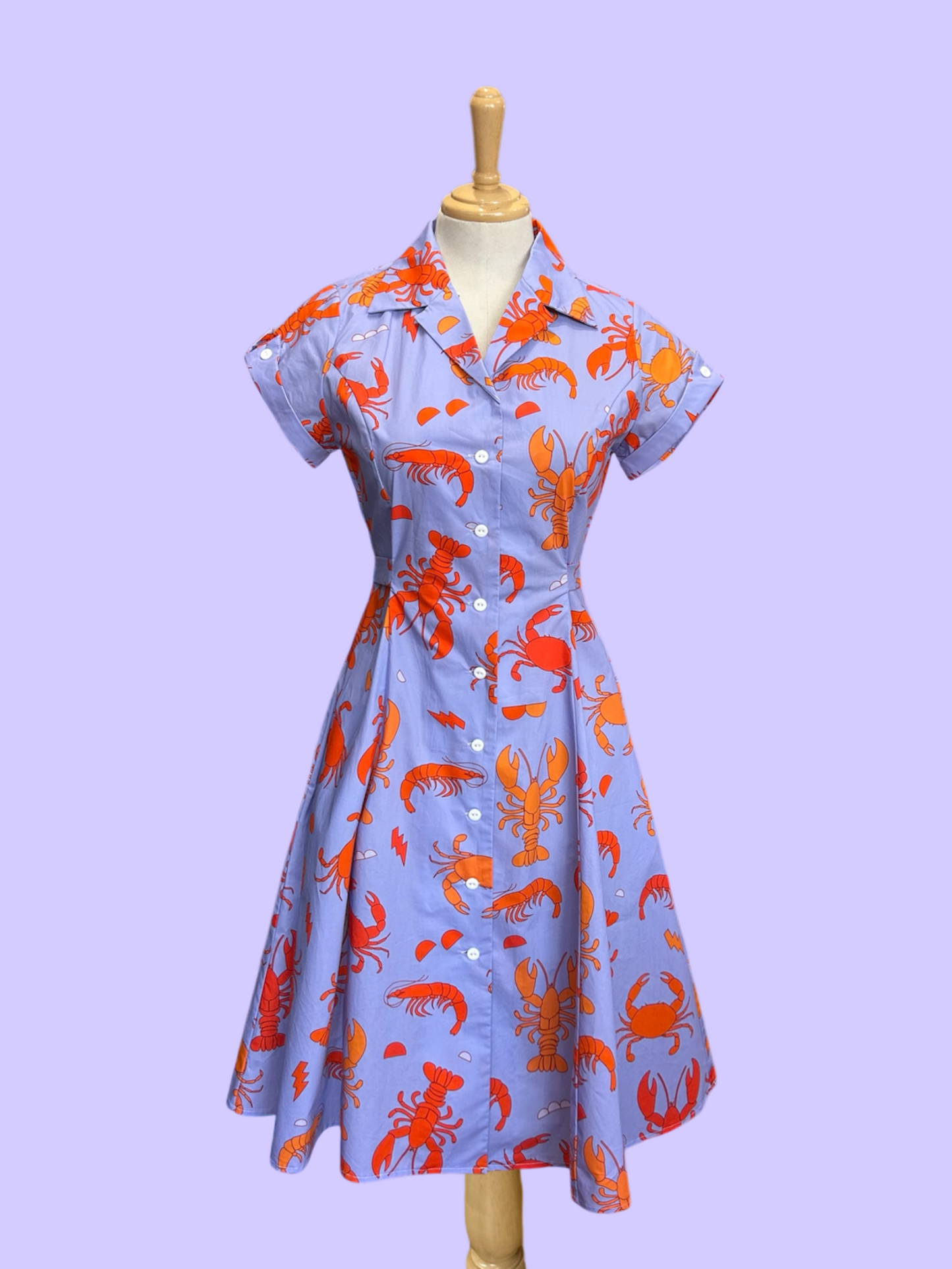 Sweet Temptation Dress - Crustacean 🦞