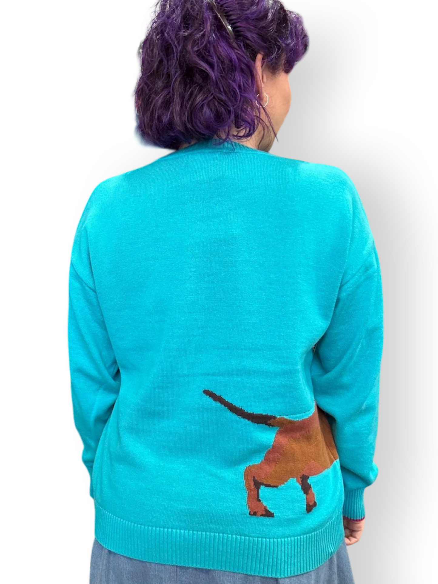 Dachshund Knit Pullover